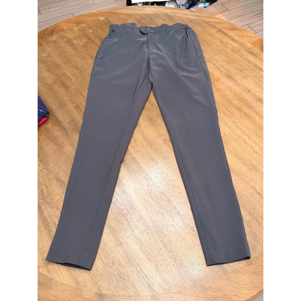 Tailored Athlete 365 Trousers Mens 34W 34L Charcoal Grey Muscle Fit Pants